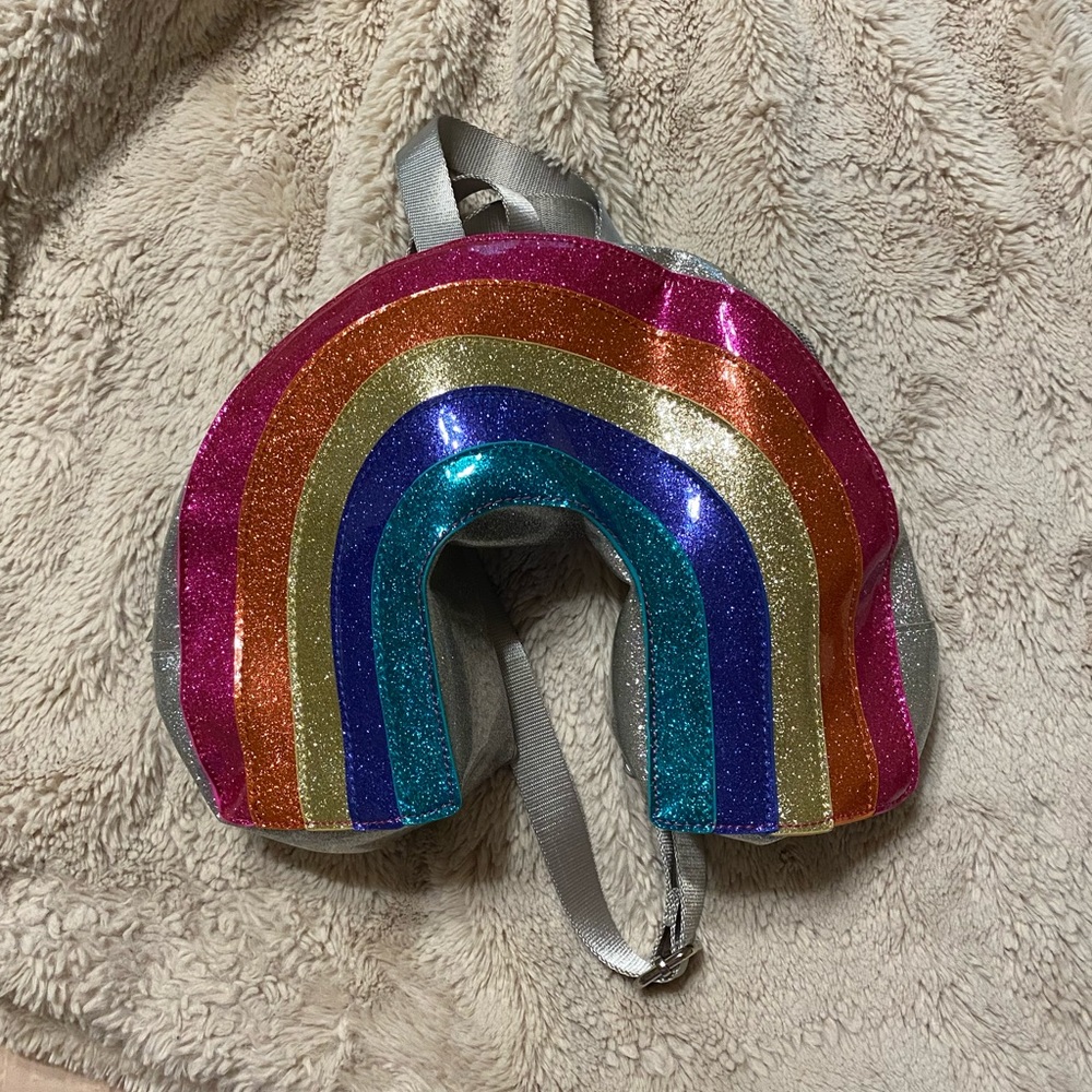 RAINBOW GLITTERY BACKPACK
